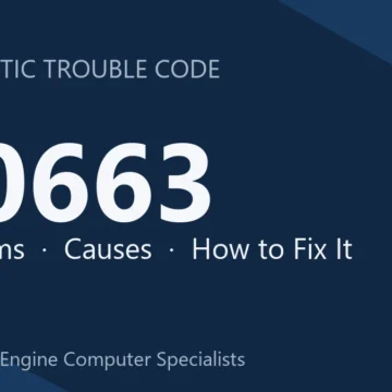 U0663 Code Symptoms, Causes, Diagnosis, Repair & Cost Overview