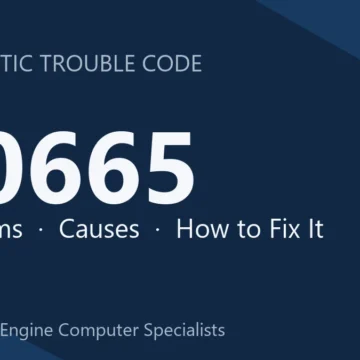 U0665 Code Symptoms, Causes, Diagnosis & Repair Guide with Tips