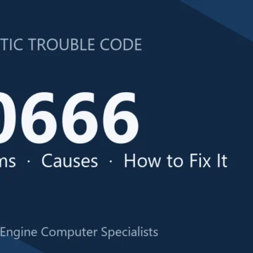 U0666 Code Symptoms, Causes, Diagnosis & Repair Procedures Guide