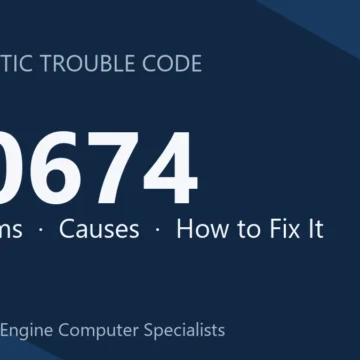 U0674 Code Symptoms, Causes, Diagnosis & Repair Cost Overview