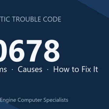 U0678 Code Symptoms, Causes, Diagnosis and Repair Costs Guide