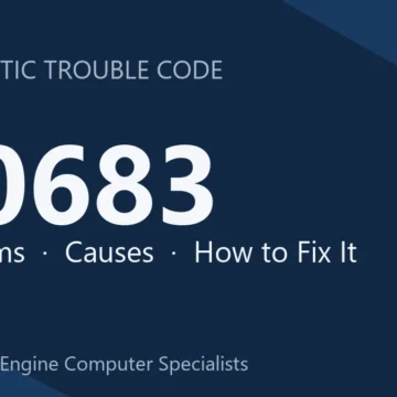 U0683 Code Symptoms, Diagnosis, Causes, Costs & Repair Guide