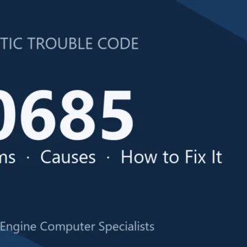 U0685 Code Symptoms, Causes, Diagnostic Guide & Repair Costs