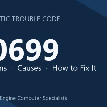 U0699 Code Symptoms, Causes, Diagnosis and Repair Process Guide