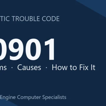 U0901 Code Symptoms, Causes, and Detailed Repair Guide Step‑by‑Step