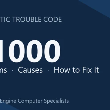 U1000 Code Symptoms, Causes, Diagnosis and Repair Costs Guide