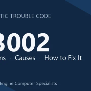 U3002 Code Symptoms, Causes, Diagnosis & Repair Guide