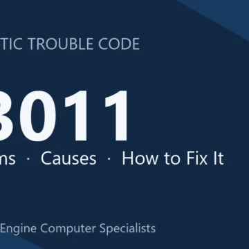 U3011 Code Symptoms, Causes, Diagnosis, Repair & Cost Overview