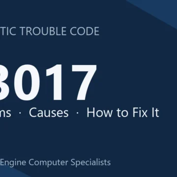 U3017 Code Diagnosis, Symptoms, Causes & Repair Steps Full Overview