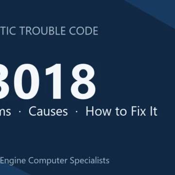 U3018 Code: Symptoms, Causes, Diagnosis and Repair Costs Guide