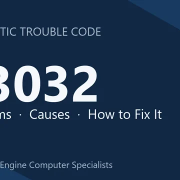 U3032 Code Symptoms, Causes, Diagnosis & Complete Repair Guide