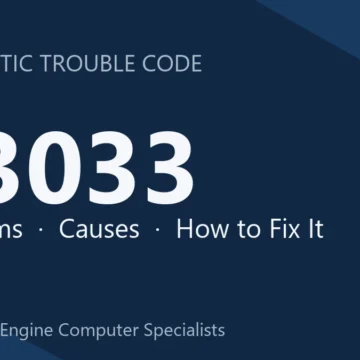 U3033 Code Symptoms, Causes, Diagnosis and Repair Guide – Details