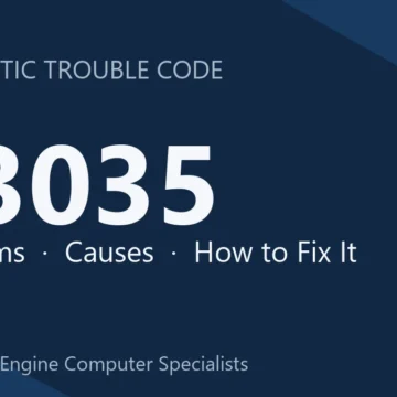 U3035 Code Symptoms, Causes, Diagnosis & Repair Guide and Prevention