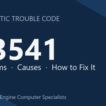 U3541 Code Symptoms, Causes, Diagnosis and Repair Costs Guide