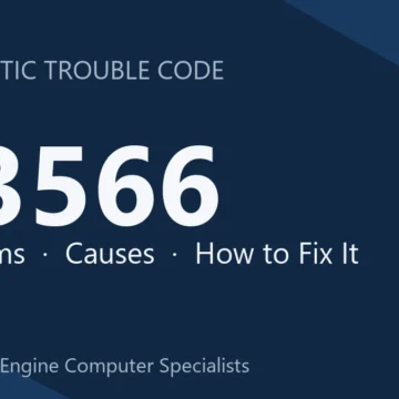 U3566 Code Symptoms, Causes, Diagnosis, Cost & DIY Repair Guide