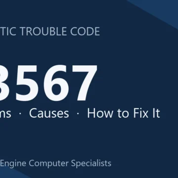 U3567 Code Symptoms, Causes, Diagnosis & Repair Steps Guide Manual