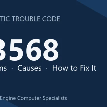 U3568 Code Symptoms, Causes, Diagnosis & Repair & Reprogramming