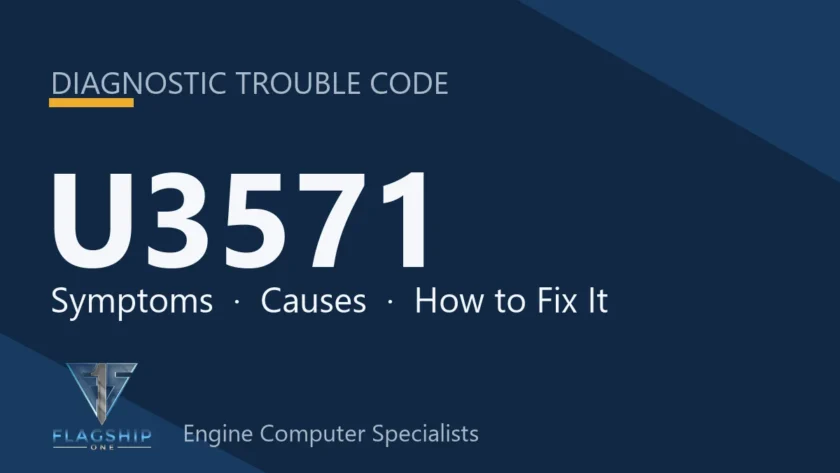 U3571 diagnostic trouble code guide