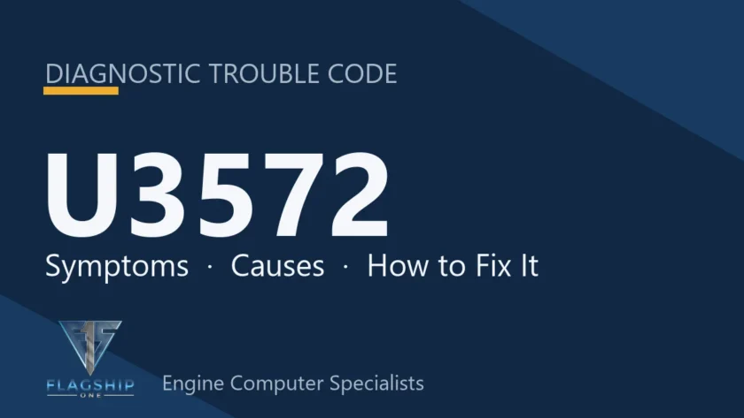 U3572 diagnostic trouble code guide