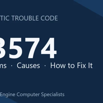 U3574 Code Symptoms, Causes, Diagnosis & Repair with Reprogramming