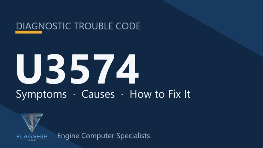 U3574 diagnostic trouble code guide