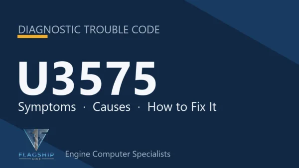 U3575 diagnostic trouble code guide